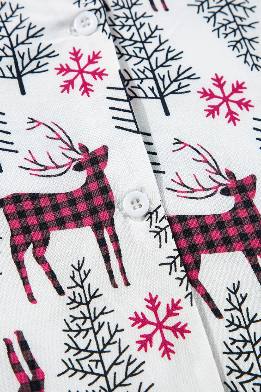Printed Drawstring Pajama Set
