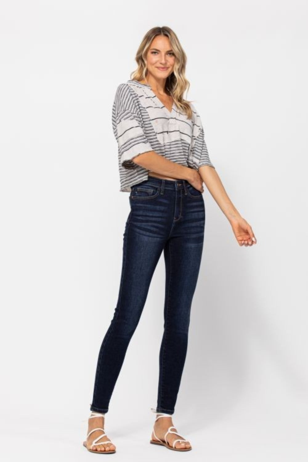 Judy Blue High Waist Skinny Jeans - JH2 DESIGNS